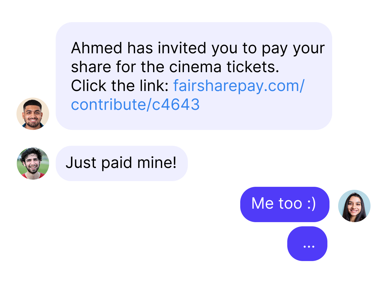 FairShare split payment dashboard